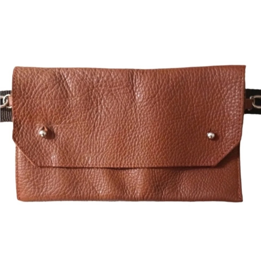 Jess and Co Brown Leather Women's Bag